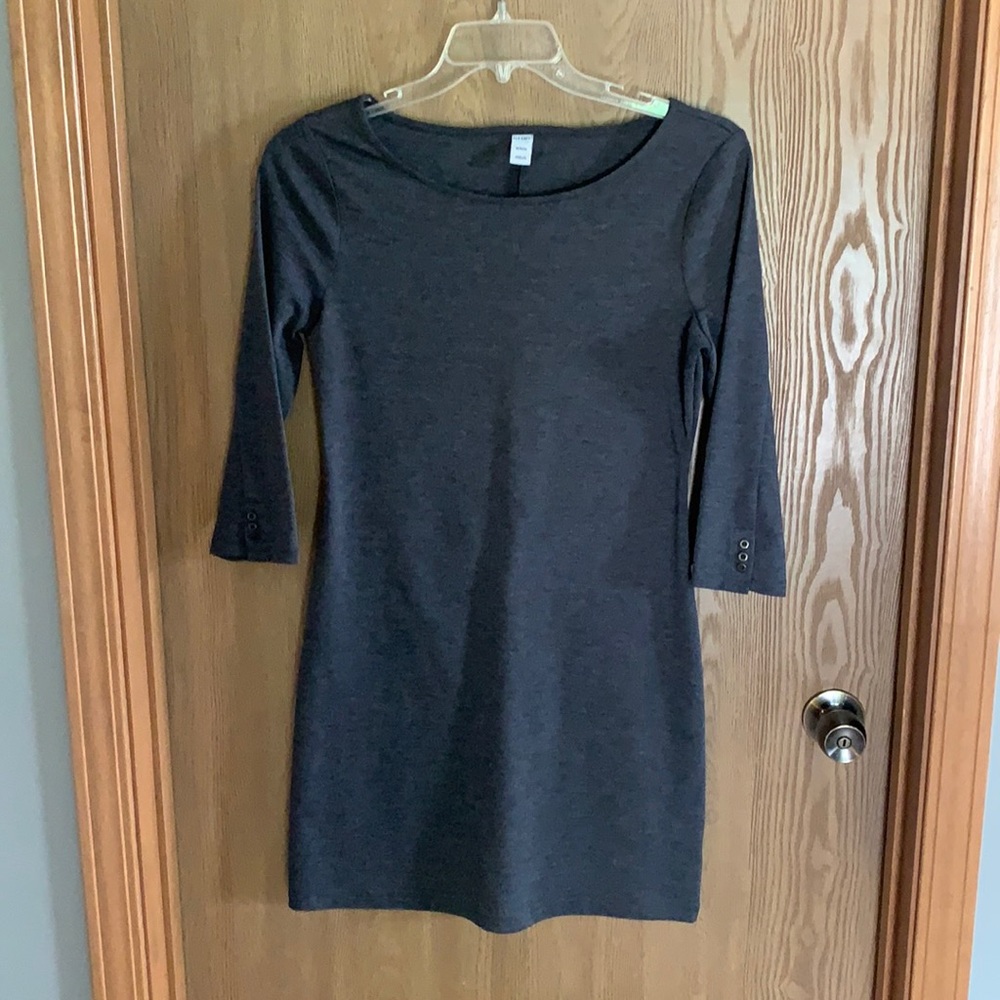 Charcoal gray dress